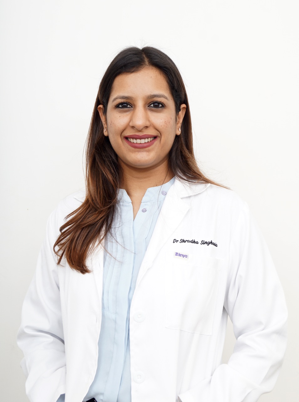 Dr. Shradha Singhania at consultation room