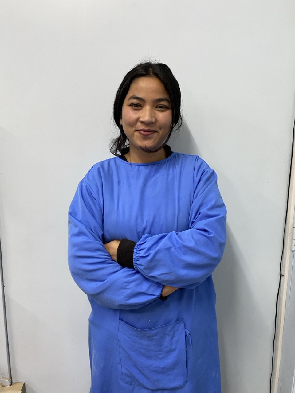 Portrait of Ilabet Mynsong dental assistant